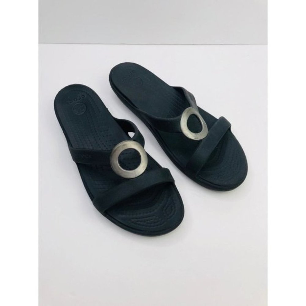 Crocs Sandals Black Size 6
